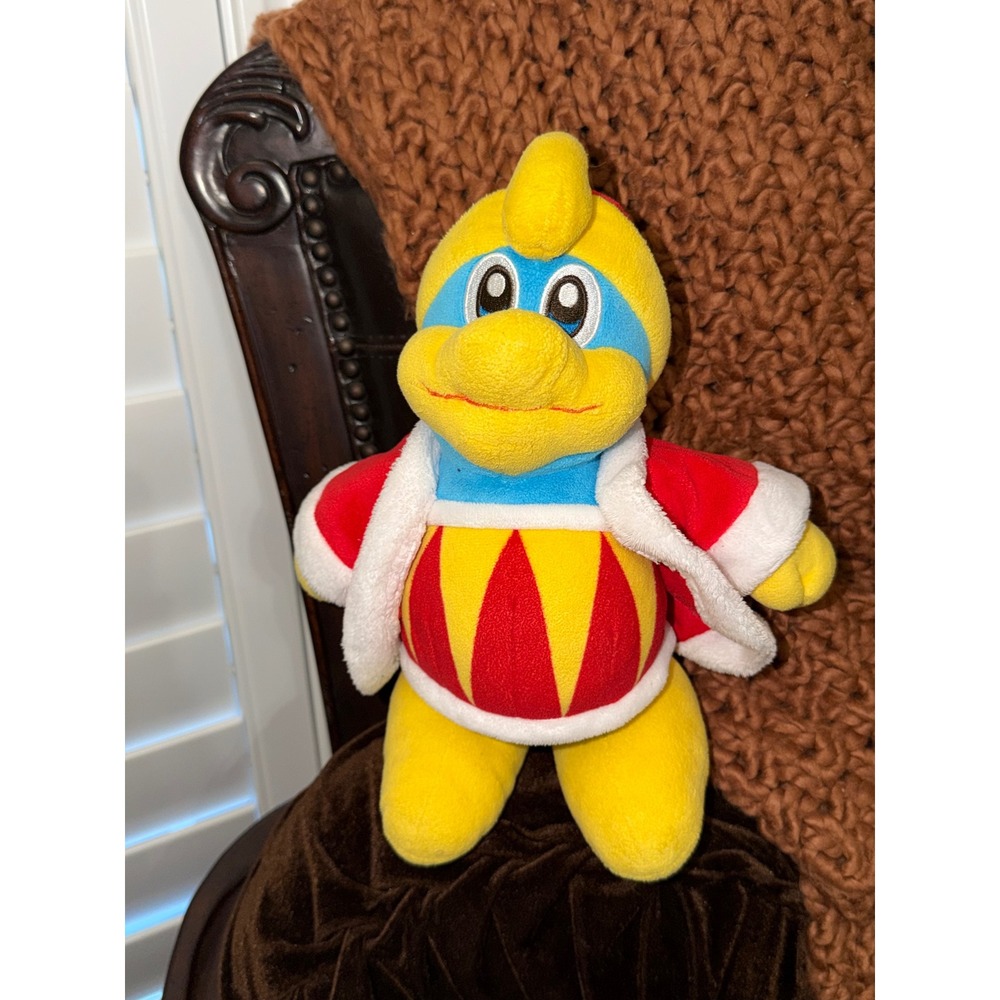 Little Buddy Kirby King Dedede 10 Inch Plush Nintendo Collectible Toy Red Yellow